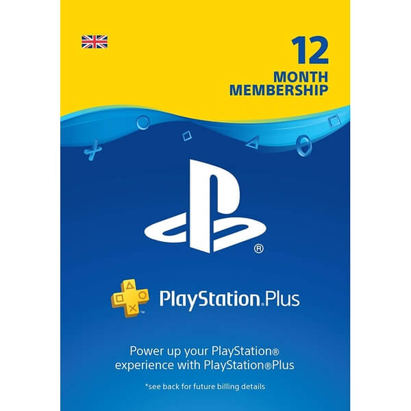 PlayStation PSN 12 Month Card PS5, PS4, PS3 & PS Vita UK Account
